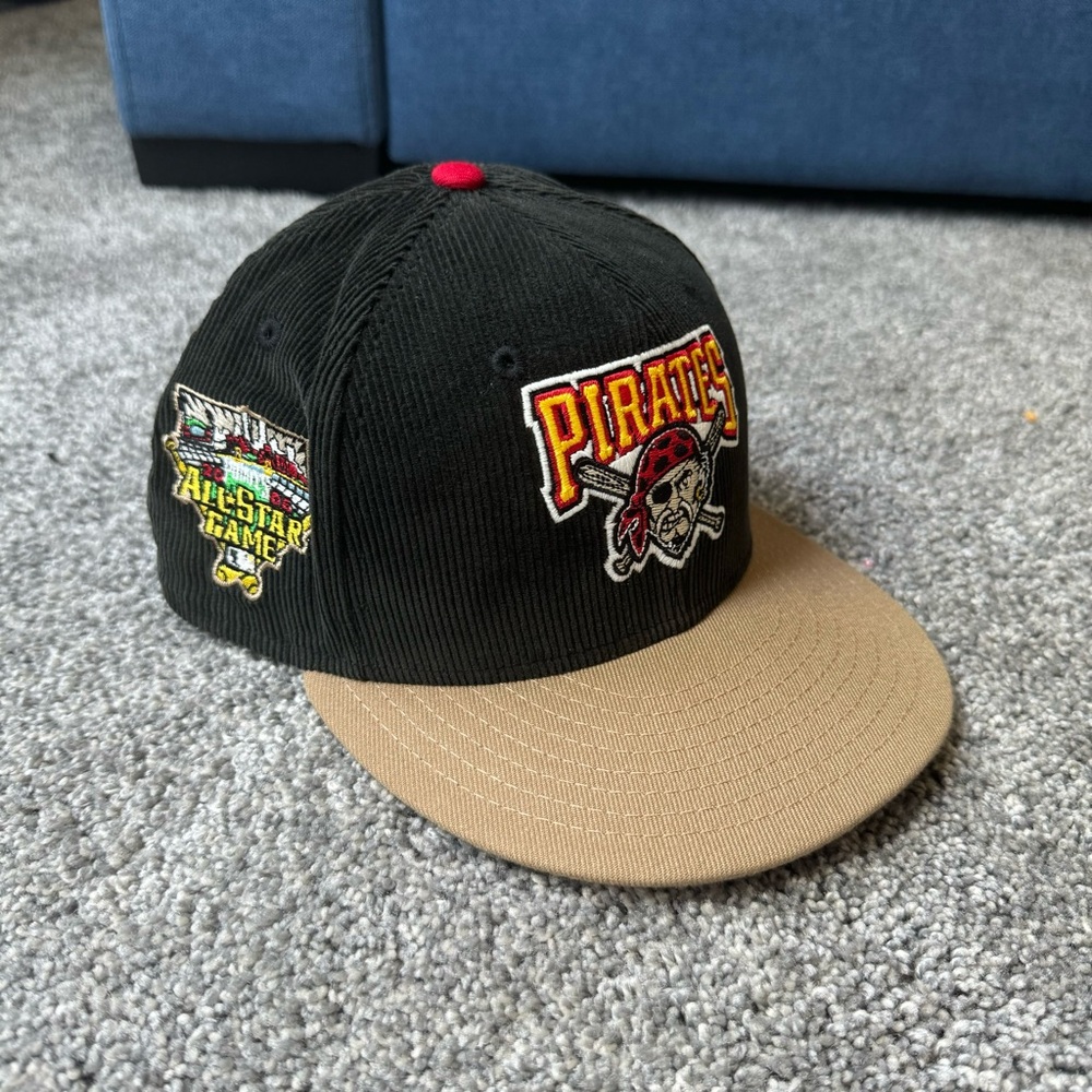 New Era Pittsburgh Pirates All Star Game 2006 Corduroy 59Fifty Fitted Cap 7 1/4